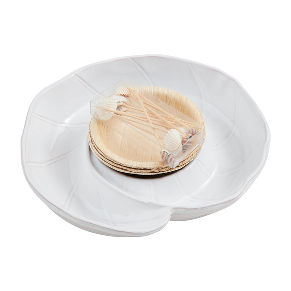 Sea Server And Plates Set